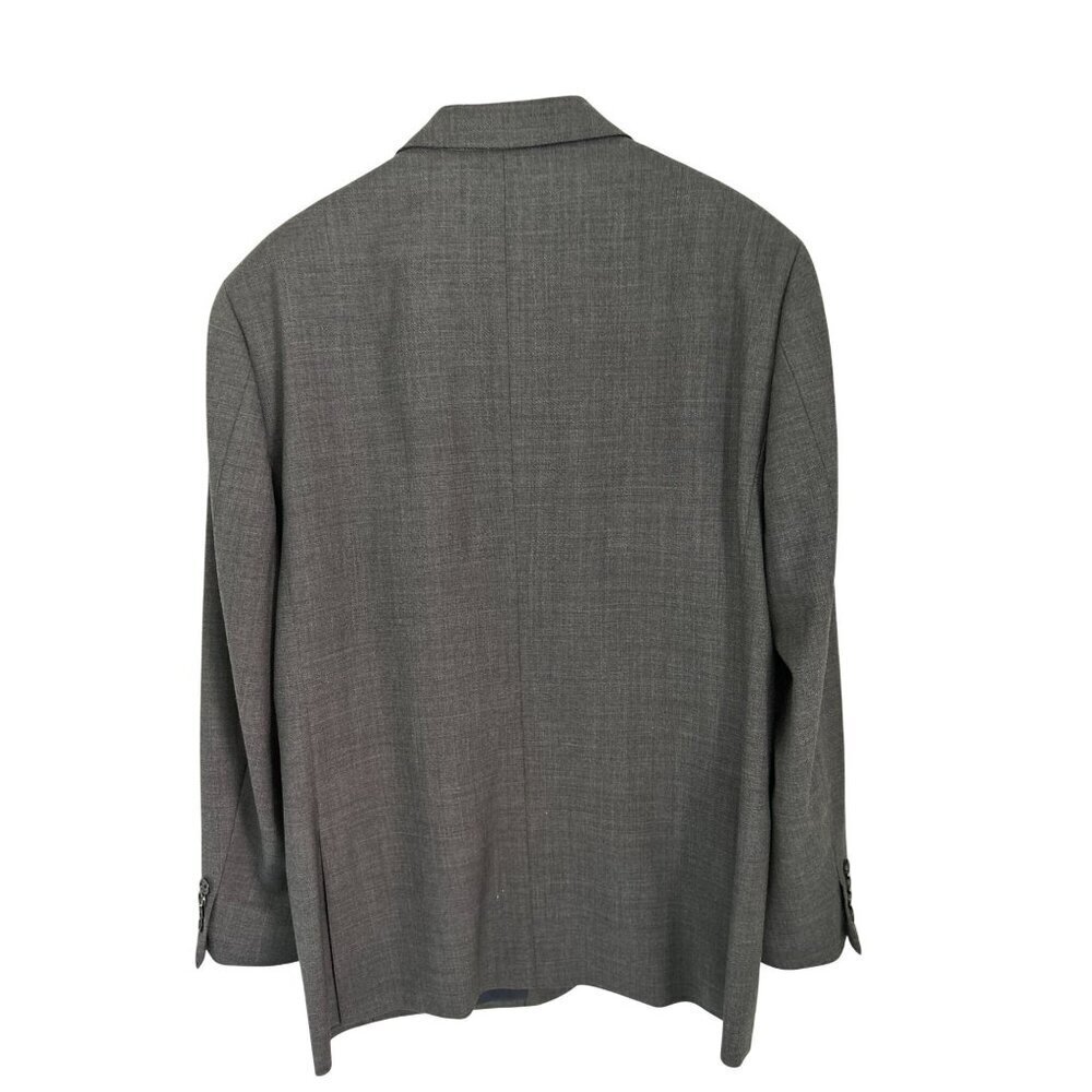 J.Crew Ludlow Blazer 3D Tollegno Wool Gray Lined Size 44R/Slim - Picture 6 of 11